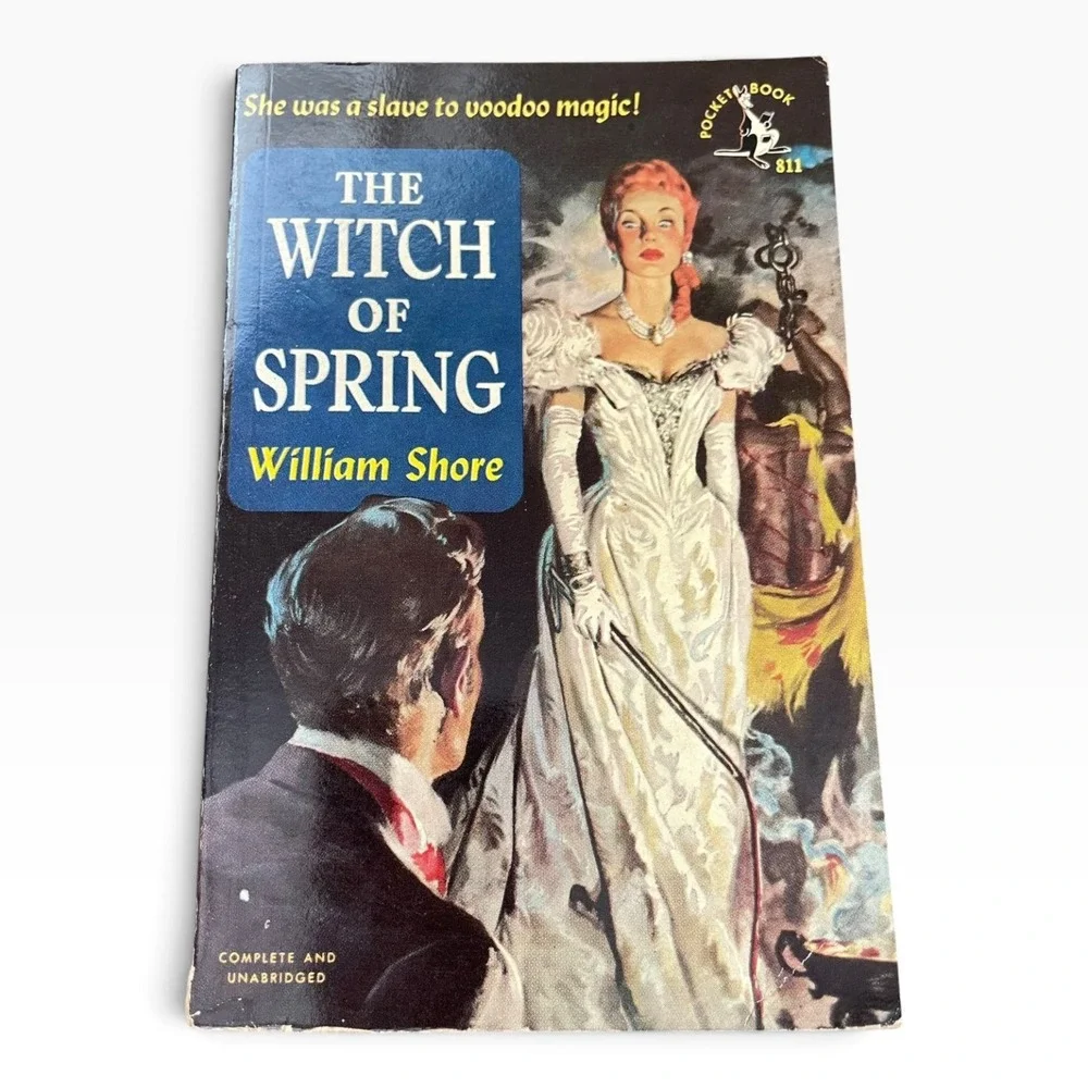The Witch of Spring by William Shore 1951 Pocket Book 811 Voodoo Novel Vintage